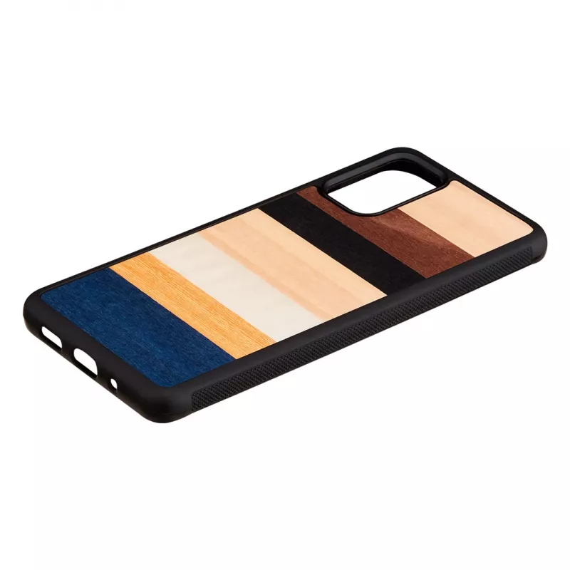 Capa para telemóvel Man and Wood Galaxy S20+ preto – cobertura traseira de proteção para Samsung Galaxy S20+