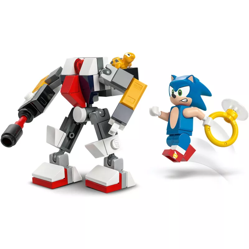 Brinquedo de construção LEGO Sonic the Hedgehog 77001 conjunto Campfire Showdown, 177 peças, 1 minifigura, idade 7+