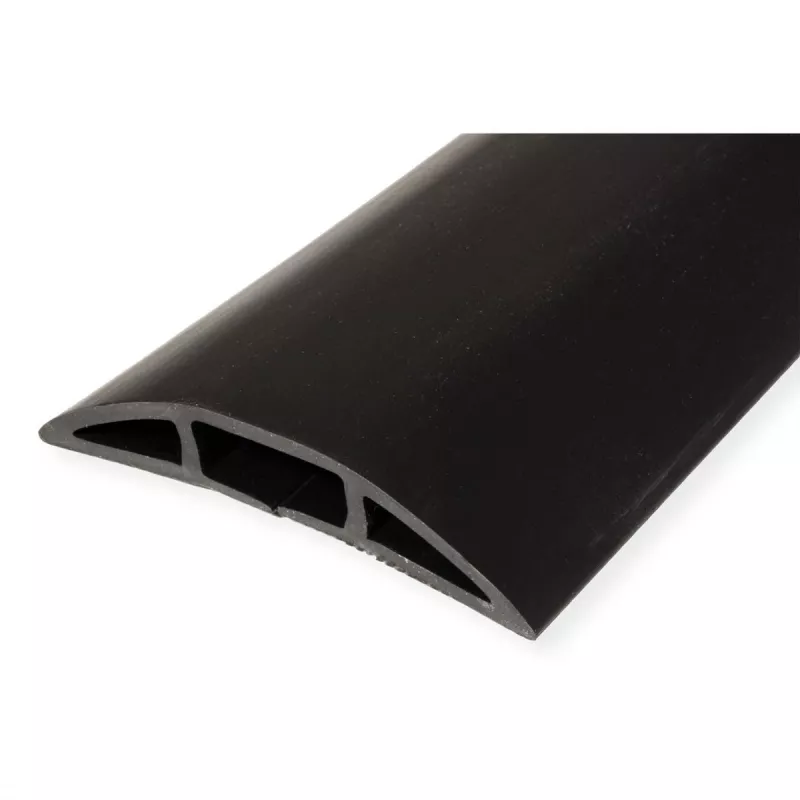Calha de cabos ROLINE TPE Flex, 60 mm, preto, 1,8 m (19.08.3105)