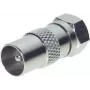 Adaptador IEC macho para F macho ShiverPeaks 85323-EC — adaptador coaxial macho