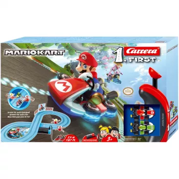 Conjunto de veículo e pista Carrera RC Nintendo Mario Kart
