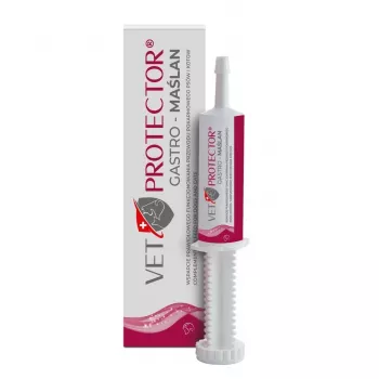 Suplemento líquido de suporte intestinal JM Sante VET PROTECTOR Gastro Butyrate 60 ml para cães e gatos, suplemento alimentar, sem soja, sem glúten