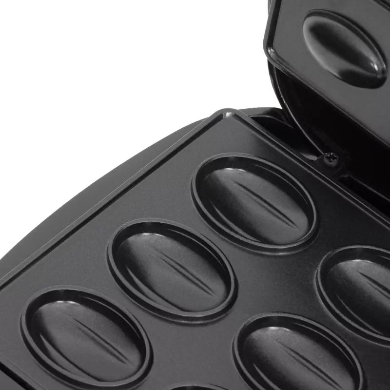 Adler AD 3071 máquina de bolachas de nozes, 750 W, 12 peças, preta
