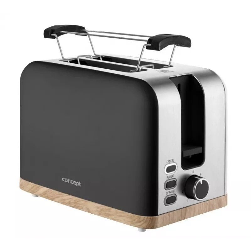 Torradeira Concept Elwood TE2016, 2 fatias, preto