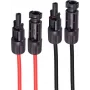 Extensão shiverpeaks ®-PV4, 4 mm², conjunto de 2 peças vermelho/preto, 25 m (BS02-321016)