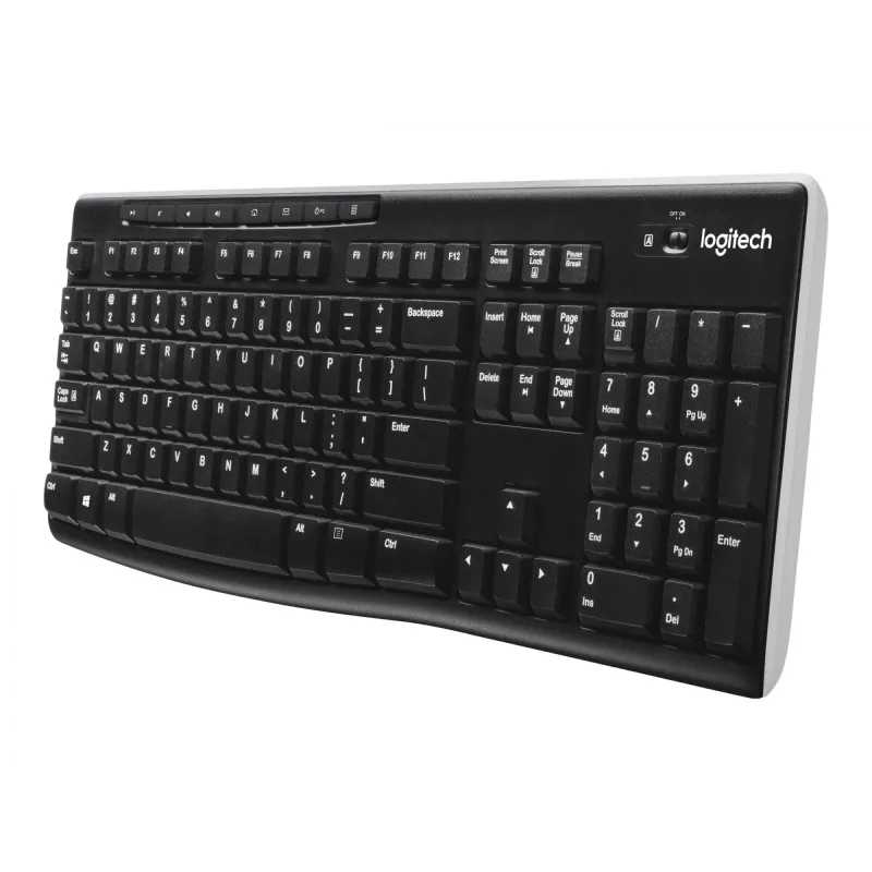 Teclado sem fios Logitech K270