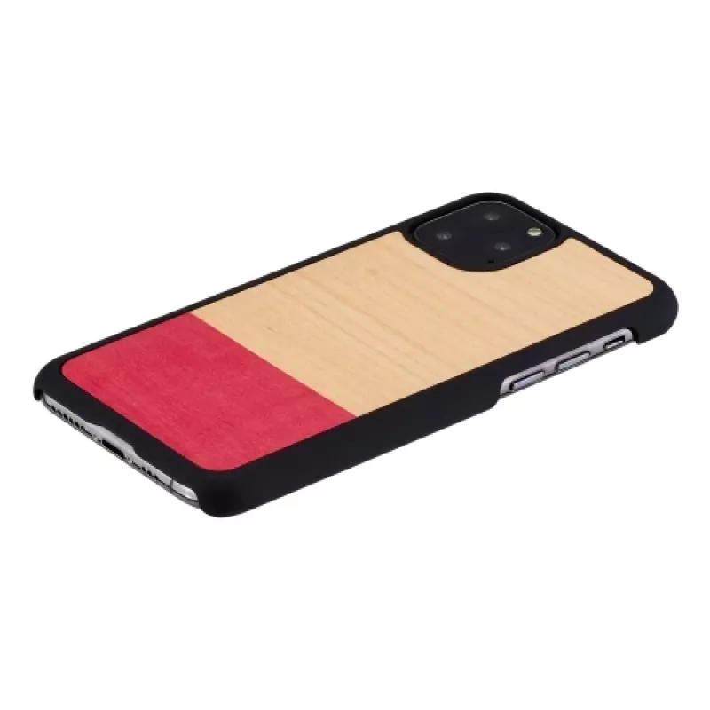 Capa para smartphone man and wood para iPhone 11 Pro, preto, design Mismatch
