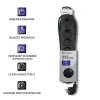 Proteção contra sobretensões Qoltec 50269 preto 5 tomadas AC 230V