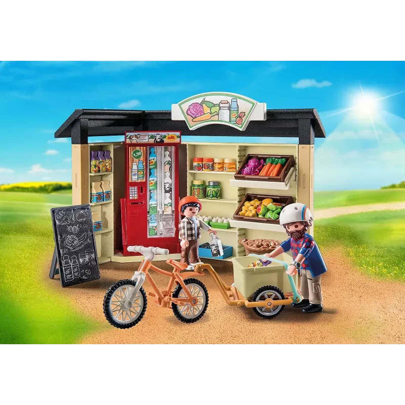PLAYMOBIL Country loja da quinta 71250 conjunto de brincar