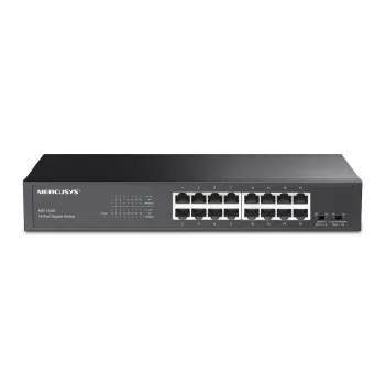 Mercusys MS116GS switch de rede Gigabit Ethernet (10/100/1000) preto