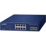 Switch gerido PLANET 8 portas 10/100/1000T + 2 portas L2 Gigabit Ethernet