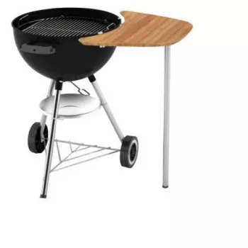 Weber Mesa de trabalho em bambu para grelhadores a carvão 47cm/ 57cm