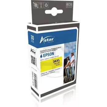 AS700680 ASTAR EPSON WF3720DWF TINTA YE T3474 / 34XL 10,8ml 950 páginas amarelo HC (AS700680)