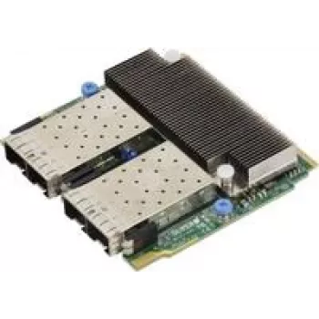 Supermicro - AOC-M25G-M4SM-O - Incorporada, Com fios, Fibra ótica, 25000 Mbit/s, Preto, Verde, Cinzento