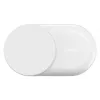 Carregador de interior Belkin UltraCharge 25W Qi2 3em1 carregador magnético UE branco redondo