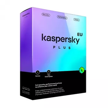 Kaspersky Plus | 1 dispositivo | 1 ano | UE