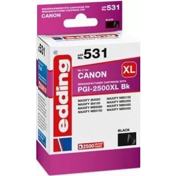 Edding EDD-531 tinte 1 unid. compatível alto rendimento (XL) preto (18-531)
