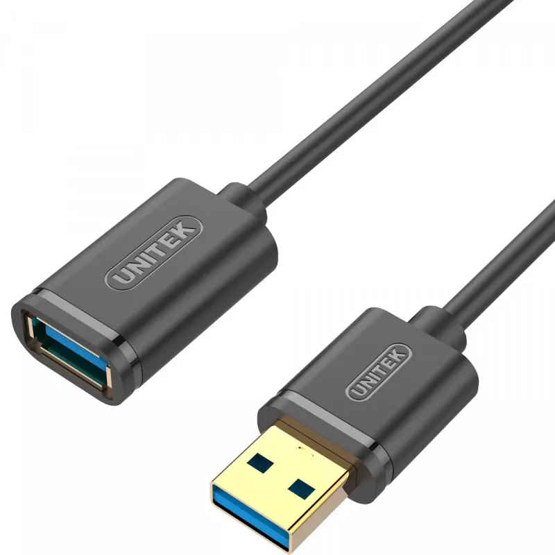 Cabo USB UNITEK Y-C457GBK USB 3.2 Gen 1 (3.1 Gen 1) 1 m USB A preto
