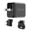 Carregador de parede Tellur TLL151451 65W, 3 portas (2x USB-C, 1x USB-A)