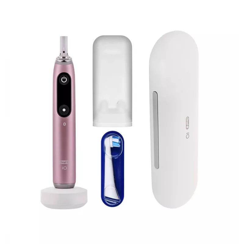 Escova de dentes elétrica Oral-B iO9 Series 9, rosé quartzo
