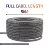 Cabo de rede UTP QOLTEC CAT6 50 m cobre (Cu) cinzento