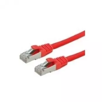Cabo de patch VALUE S/FTP-(PiMF) Cat.6, LSOH, vermelho, 1,5 m (21.99.0712)