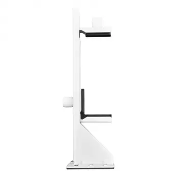 Suporte para GPU SilverStone GB01 branco SST-GB01W regulável em altura para apoio de placas gráficas