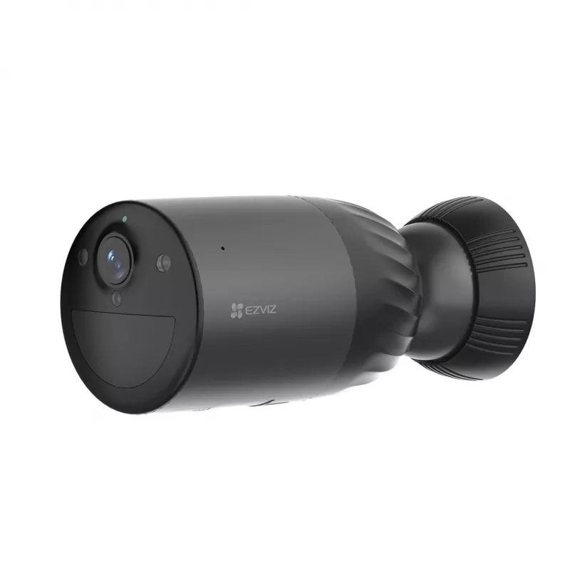 Câmara de vigilância IP EZVIZ BC1c 4K bullet, 8 MP, 3840×2160, 2,8 mm, 135° diagonal, Wi-Fi, bateria 10400 mAh, IP65