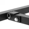 Banco de treino multifuncional ajustável Rebel RBA-2007 — encosto e assento ajustáveis, dobrável, 1610×1300×1005 mm, 18,6 kg
