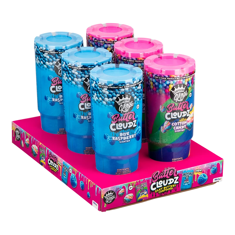 Copo WECOOL Butter Cloudz sortido, cores mistas, pack de 6