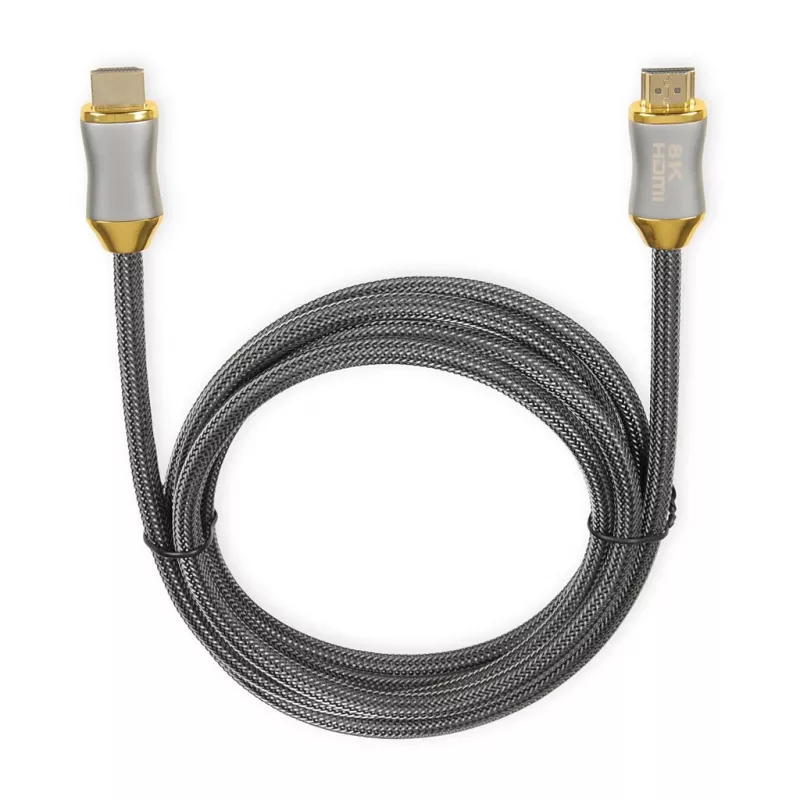 Cabo HDMI IBOX HD08 2 m, HDMI Type-A macho-macho, HDMI 2.1, prata