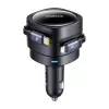 Carregador de automóvel Baseus Enjoyment Max 60W com cabos USB-C e Lightning, carregamento rápido de porta dupla