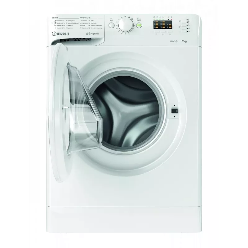 Máquina de lavar roupa INDESIT MTWA71252WPL, 7 kg, carga frontal, classe energética E