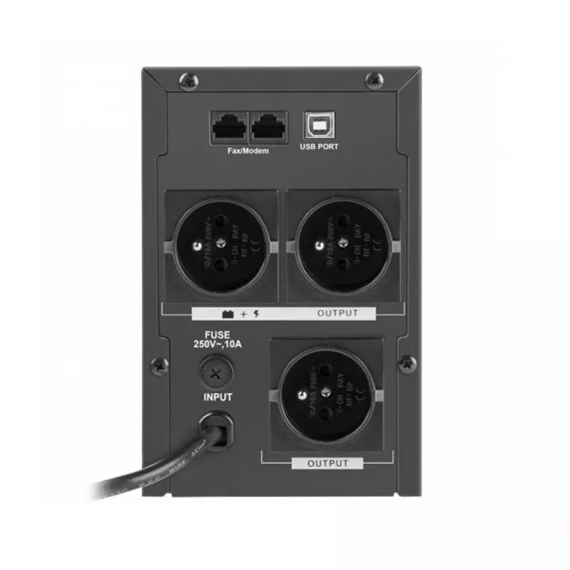 UPS Armac O/1500E/LCD (unidade de alimentação ininterrupta) line-interactive 1,5 kVA 3 tomadas