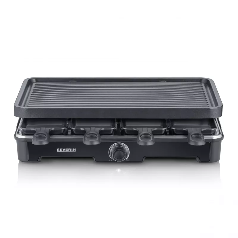 Grelhador de raclette Severin RG 9670 8 pessoas 1400 W preto