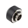 Conjunto de conexão para tubo rígido OPTIMUS para tubos de 12 mm, pack de 6 com ferramenta de instalação, preto