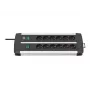 Extensão de energia Brennenstuhl 1391000912 3 m 12 tomadas AC interior preto branco
