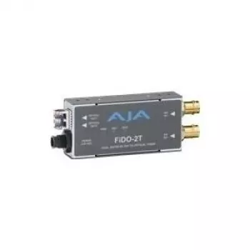 AJA FiDO-2T Dual Channel SDI to Fiber - Extensor de vídeo - 1310 nm