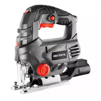 Serra de vaivém 800W Graphite número de cursos 0-3100 por minuto com mala
