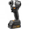 Chave de impacto sem fio DCF85ME2GT, 18 Volt, 1/4 polegadas, design McLaren Cinzento/Preto, 2x bateria POWERSTACK Li-Ion 1,7 Ah, mala T STAK