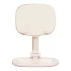 Suporte para tablet e telemóvel Baseus Seashell Series rosa – altura ajustável, leve