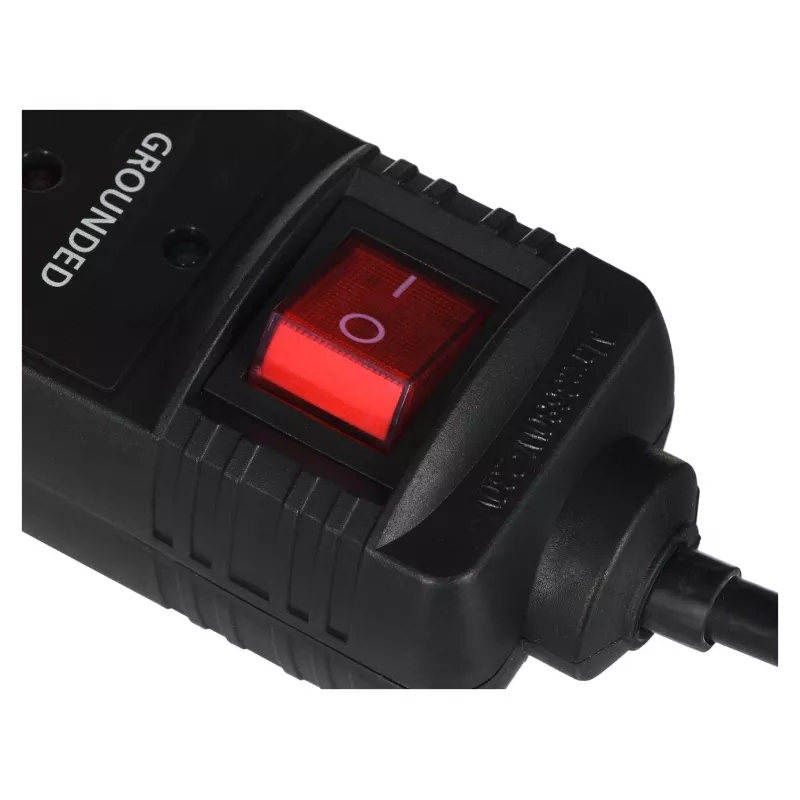 EnerGenie SPF5-C-5 Proteção contra sobretensões 5 tomadas AC 250 V 1,5 m Preto