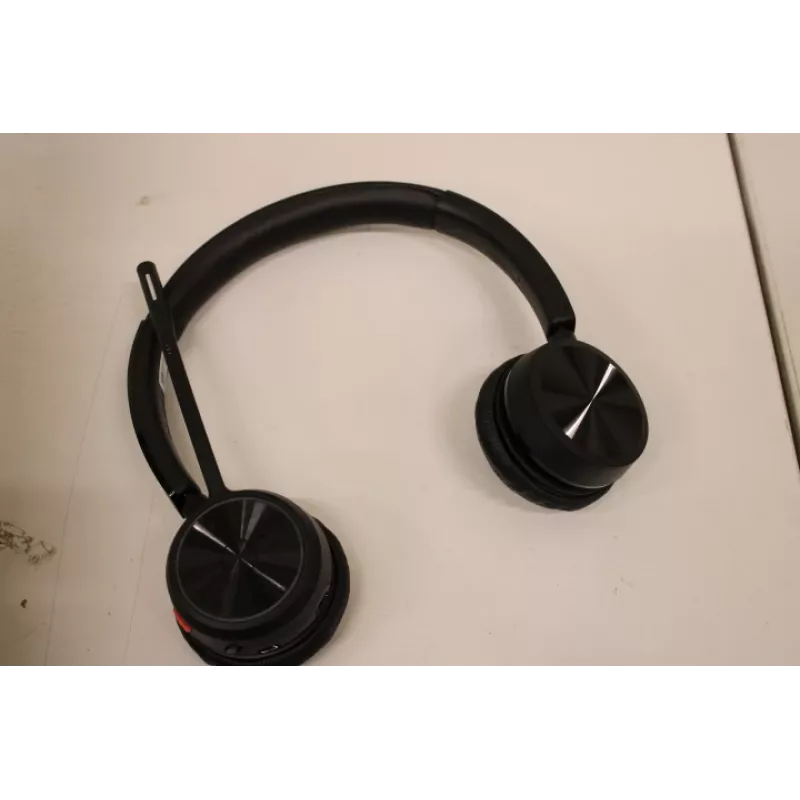 SALE OUT. Auscultador Poly Savi 7220 Office com microfone integrado | USADO, RISCADO | Sem fios | Preto