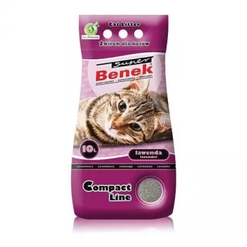 Certech Super Benek Compact lavanda - areia para gatos aglomerante 10 l