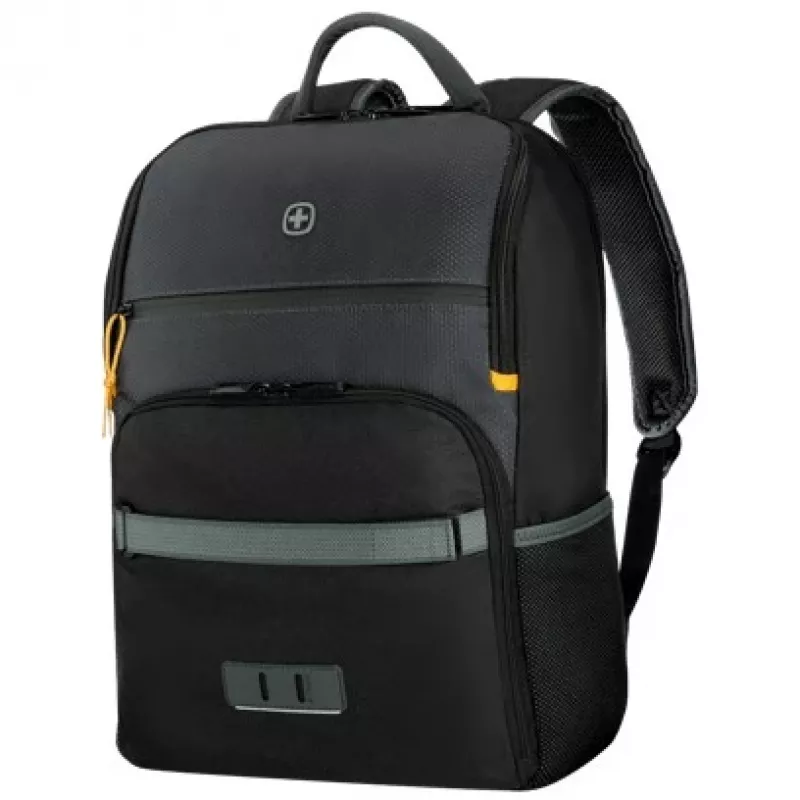 Mochila para portátil WENGER Next 23 Move 40,64cm 16 polegadas com compartimento para tablet Gravity preto