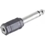 Conector de fio ShiverPeaks BS57001 6,3 mm 3,5 mm preto aço inoxidável