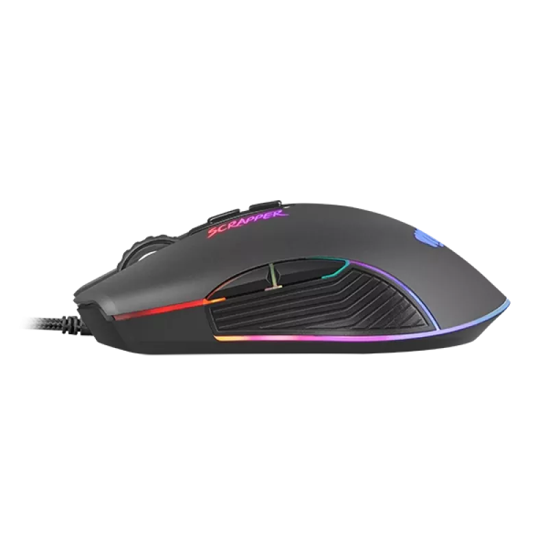 Rato FURY Scrapper Gaming ambidestro USB Type-A ótico 6400 DPI