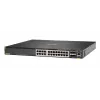 Hewlett Packard Enterprise HPE Aruba 6300M - Switch - L3 - gerido - 24 x 1/2,5/5/10GBase-T + 4 x 1 Gigabit / 10 Gigabit / 25 Gigabit / 50 Gigabit SFP56 (Uplink / Stacking) - Frente