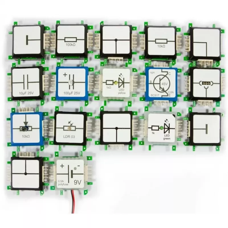 Conjunto de construção educativo ALLNET BrickRknowledge Basic Set ALL-BRICK-0653 — conjunto de construção pedagógico, materiais em inglês