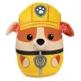 PAW Patrol Rubble Squish peluche, brinquedo oficial da popular série de desenhos animados, peluche macio para crianças a partir de 1 ano, 30 cm
